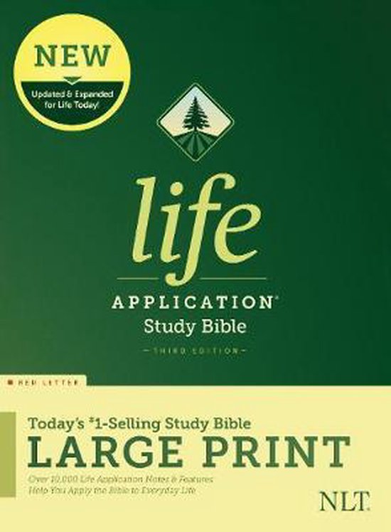 NLT Life Application Study Bible, Third Edition, Large Print