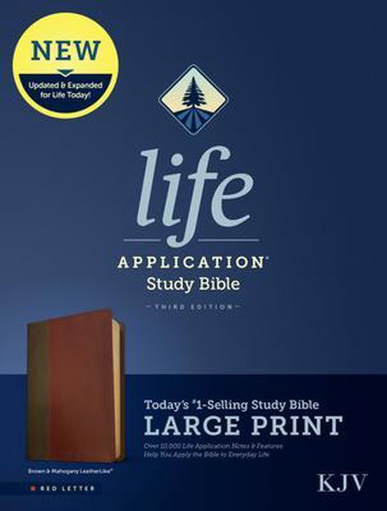 KJV Life Application Study Bible, Third Edition, Large Print