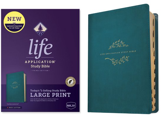 NKJV Life Application Study Bible Third Edition, Large Print