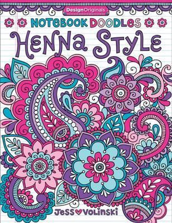 Henna Style Adult Coloring Book