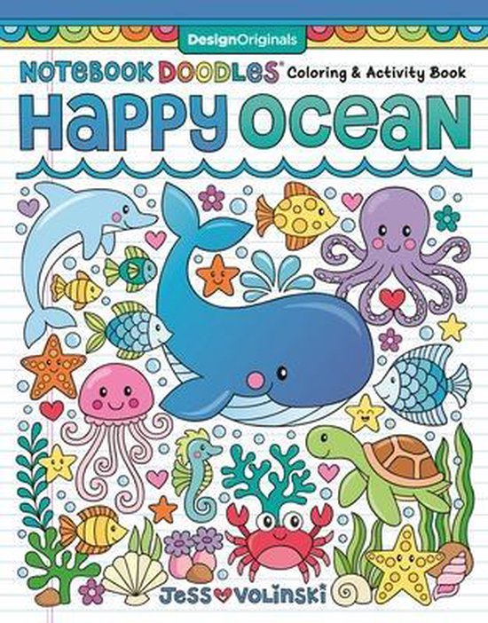 Notebook Doodles- Notebook Doodles Happy Ocean