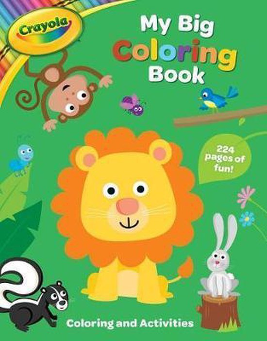 Crayola My Big Coloring Book 1 CrayolaBuzzpop