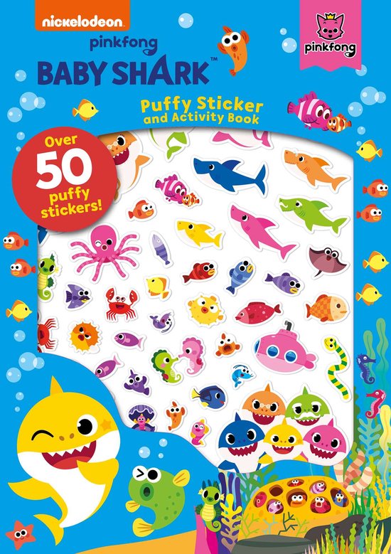 ISBN Baby Shark: Puffy Sticker and Activity Book, fiction litéraire, Anglais, Livre broché, 24 pages