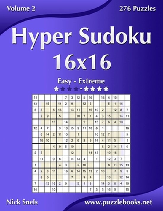 Hyper Sudoku 16x16