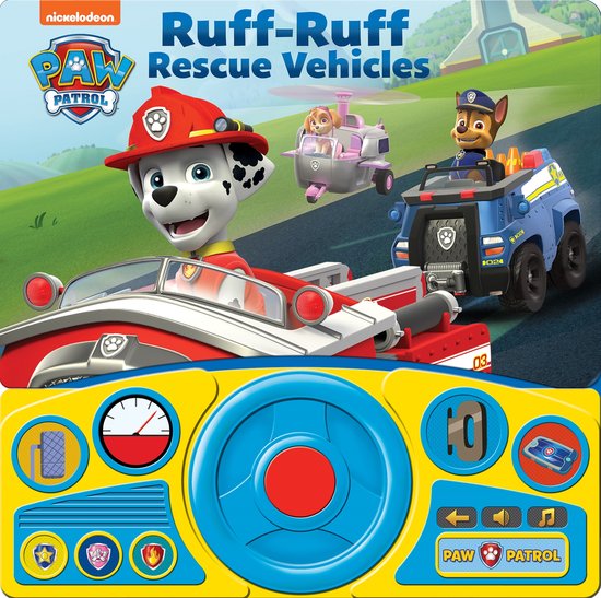 Nickelodeon Paw Patrol RuffRuff Rescue Vehicles PlayASound