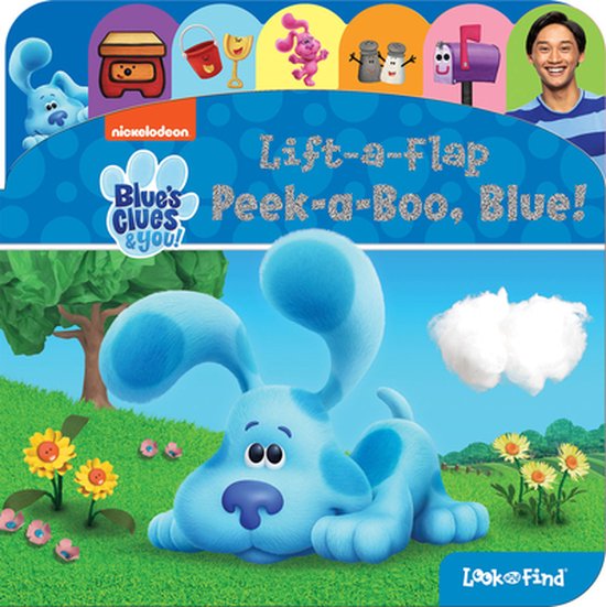 Blues Clues & You Peek A Boo Blue Lift A Flap Board Book