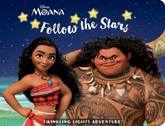 Disney Moana Follow The Stars Twinkling Lights