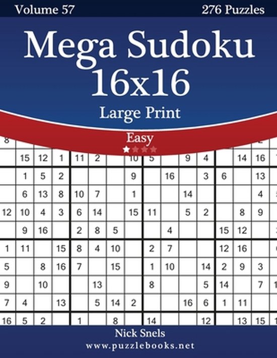 Mega Sudoku 16x16