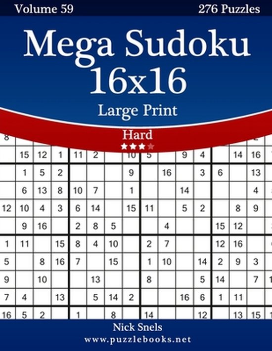 Mega Sudoku 16x16