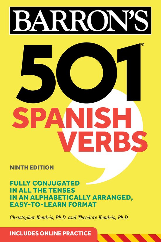 501 Spanish Verbs Barron's 501 Verbs