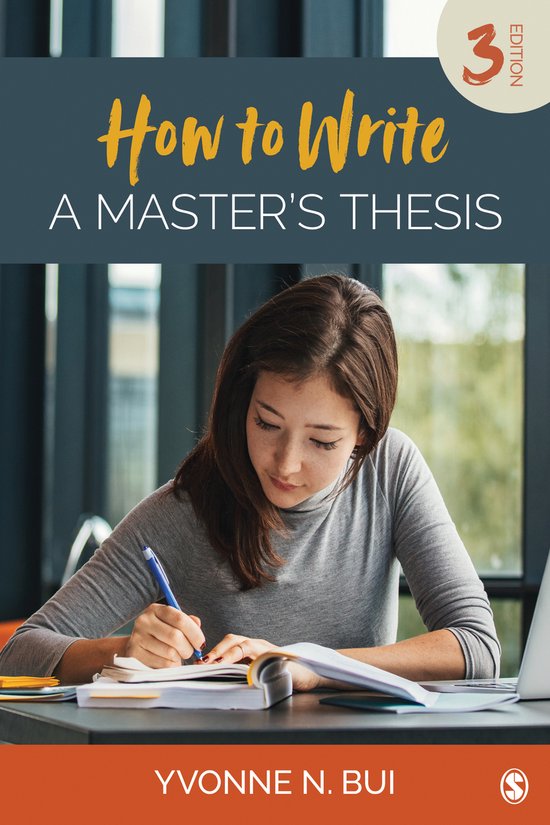 How to Write a Master's Thesis