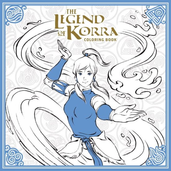 The Legend of Korra Adult Coloring Book