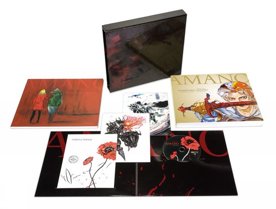 Yoshitaka Amano The Illustrated BiographyBeyond the Fantasy Limited Edition