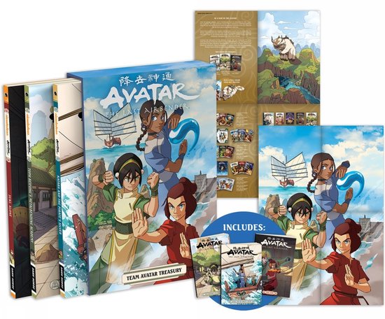 Avatar: The Last Airbender -- Team Avatar Treasury Boxed Set (Graphic Novels)