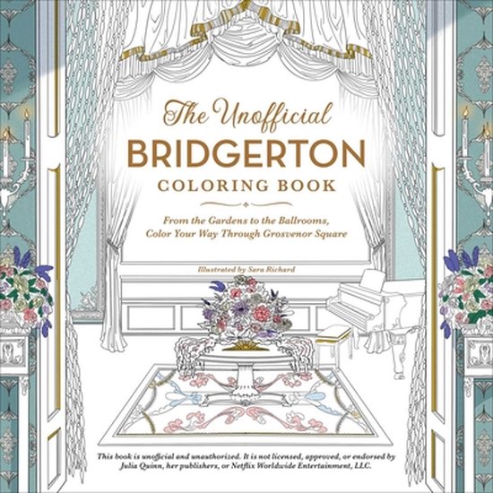 Unofficial Coloring Book Gift Series-The Unofficial Bridgerton Coloring Book