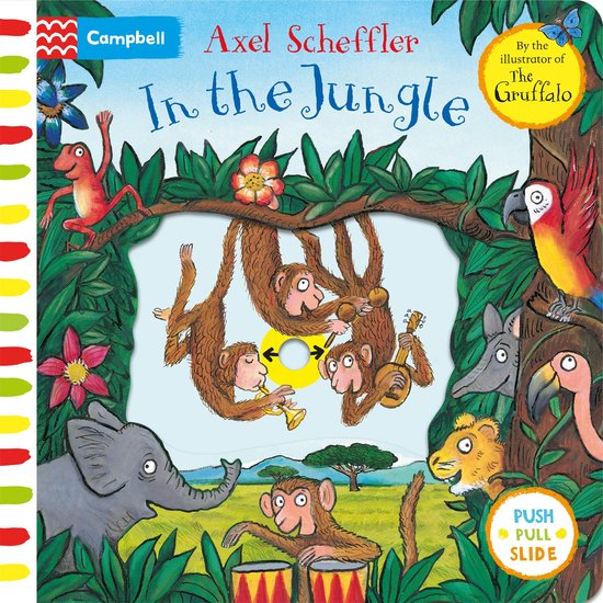 In the Jungle A Push, Pull, Slide Book