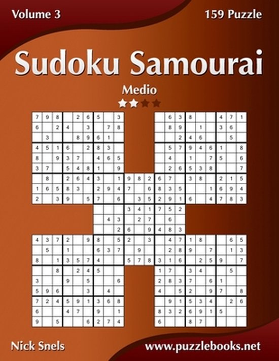 Sudoku Samurai - Medio - 159 Puzzle