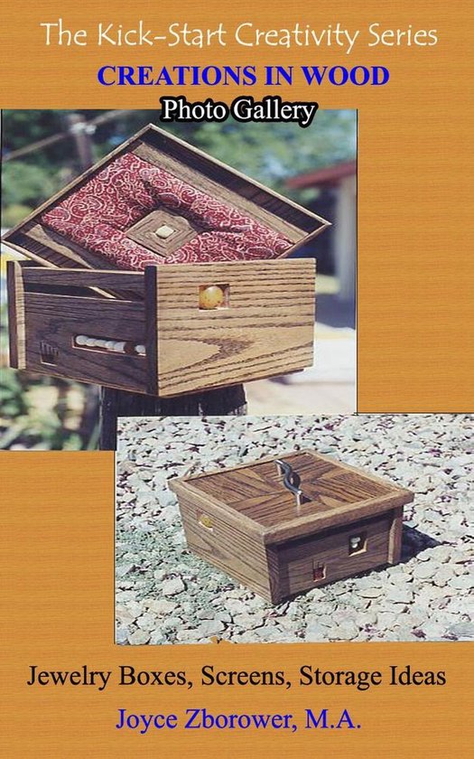 Crafts Series 4 - Creations in Wood Photo Gallery -- Jewelry boxes, Screens, Storage boxes