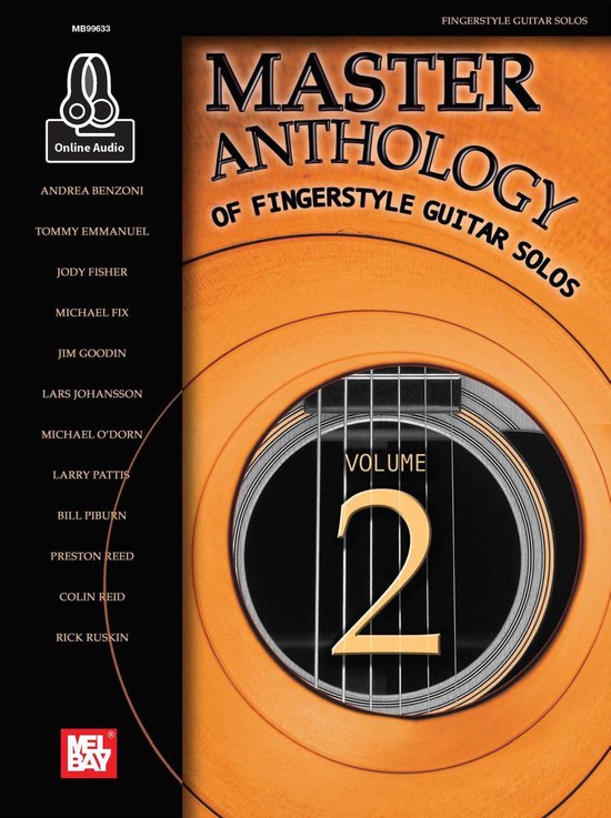 Master Anthology of Fingerstyle Guitar Solos, Volume 2