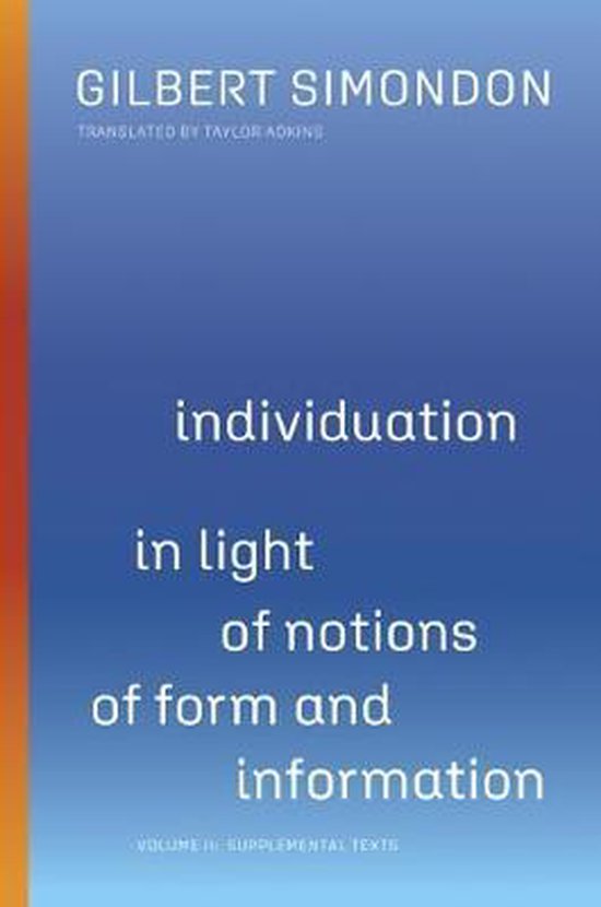 Individuation In Light Notions Form Vol2