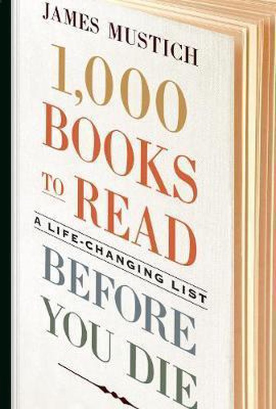 1,000 Books to Read Before You Die A LifeChanging List 1000 Before You Die