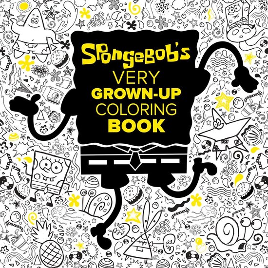 SpongeBob Very Grown-Up Coloring Book