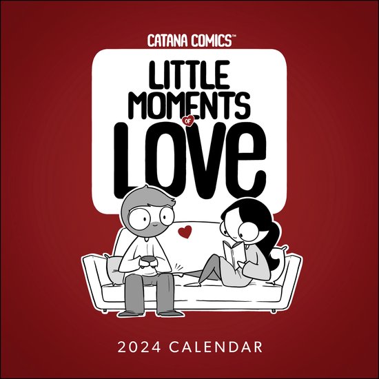 Catana Comics: Little Moments of Love 2024 Wall Calendar