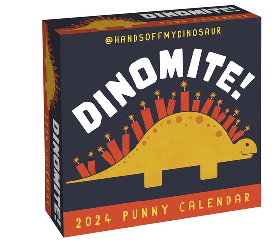 A HandsOffMyDinosaur 2024 Punny Day-to-Day Calendar