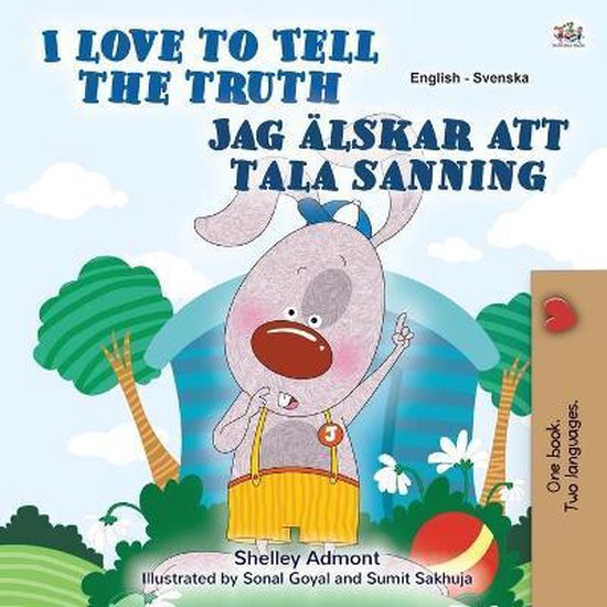 English Swedish Bilingual Collection- I Love to Tell the Truth (English Swedish Bilingual Book for Kids)