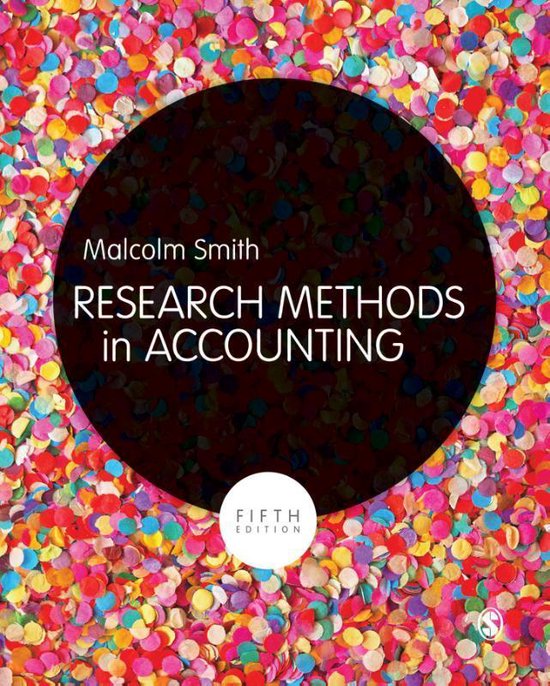 Research Methods in Accounting