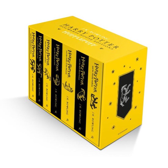 Harry Potter (english) 1 - Harry Potter Hufflepuff House Editions Paperback Box Set