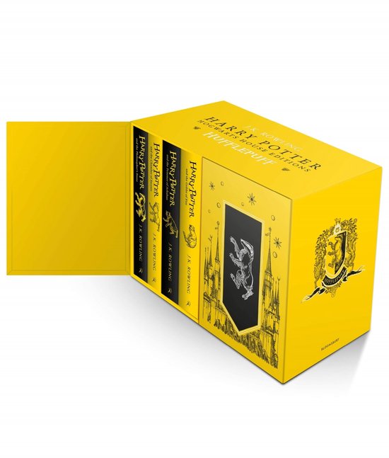 Harry Potter (english) 1 - Harry Potter Hufflepuff House Editions Hardback Box Set