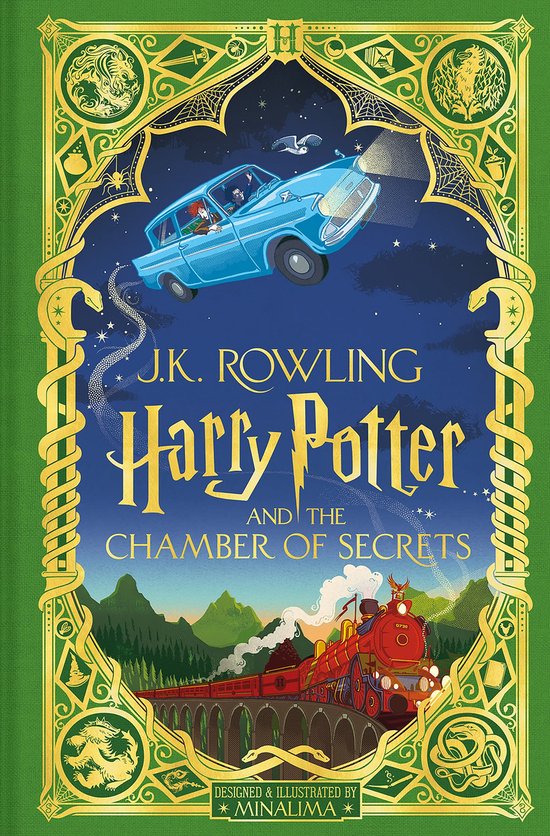 Harry Potter and the Chamber of Secrets - English - Engels  - Illustrated Edition