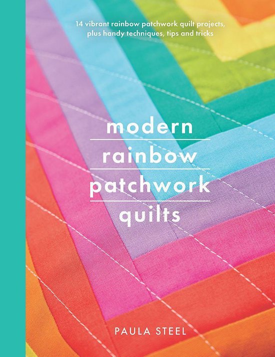 Modern Rainbow Patchwork Quilts