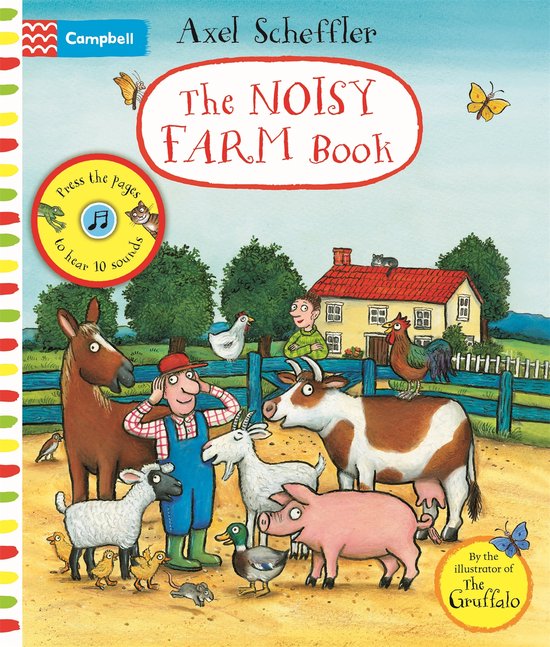 The Noisy Farm Book A pressthepage sound book