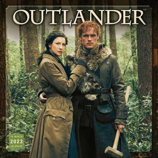 Outlander 2023 16-month Wall Calendar