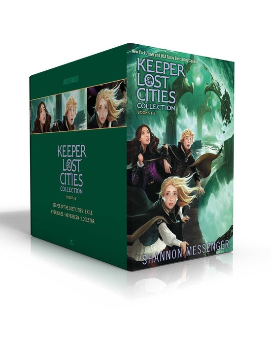 Keeper of the Lost Cities Collection Books 15 Keeper of the Lost Cities Exile Everblaze Neverseen Lodestar