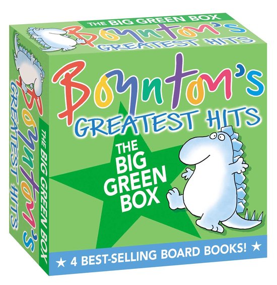 Boynton's Greatest Hits the Big Green Box Happy Hippo, Angry Duck But Not the Armadillo Dinosaur Dance Are You a Cow