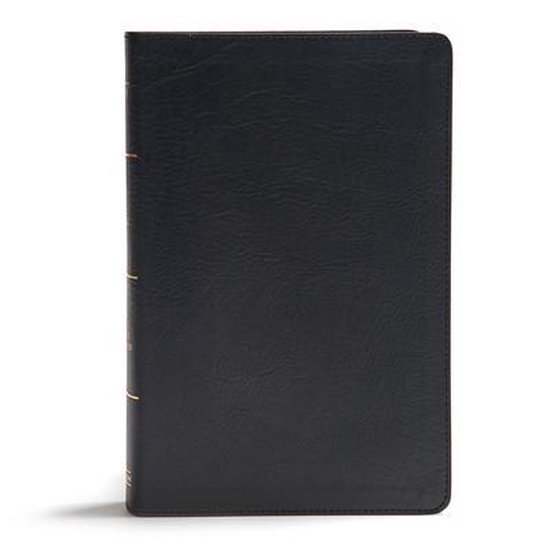 KJV Giant Print Reference Bible, Black LeatherTouch