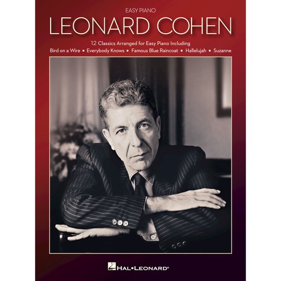 Leonard Cohen for Easy Piano