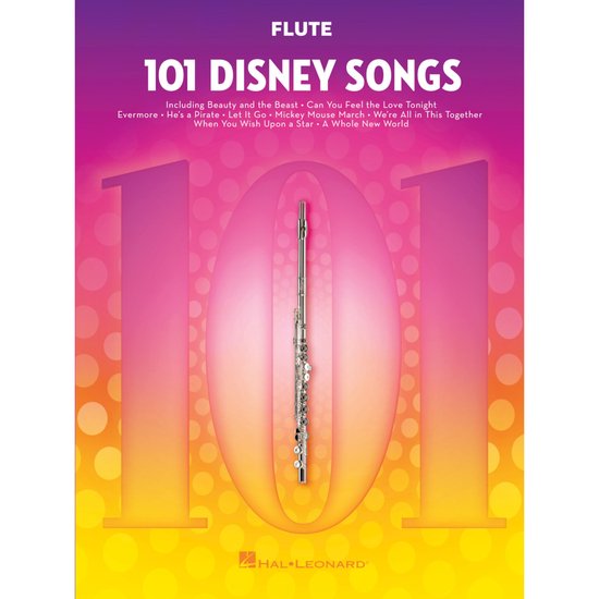 101 Disney Songs: For Flute