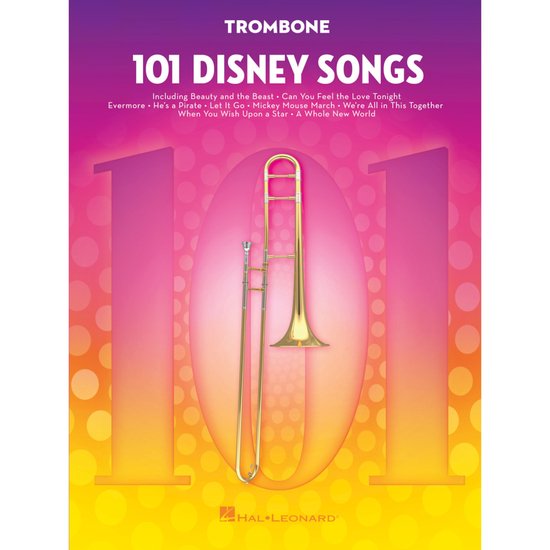 101 Disney Songs: For Trombone