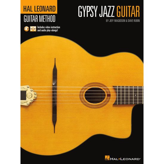 Hal Leonard Gypsy Jazz Guitar Method by Jeff Magidson & Dave Rubin