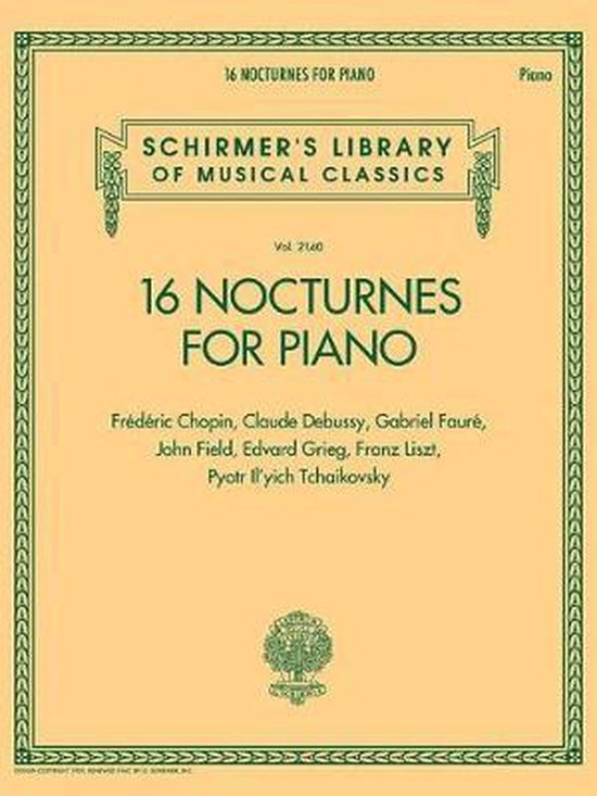 16 Nocturnes for Piano