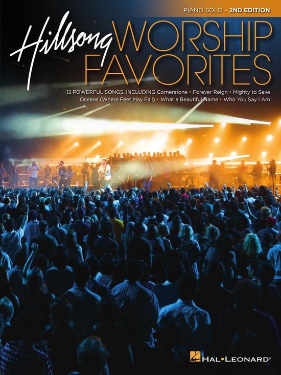 Hillsong Worship Favorites Piano Songbook