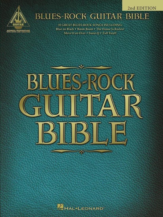 Blues-Rock Guitar Bible Songbook