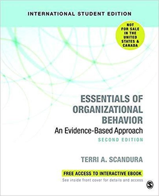 Essentials of Organizational Behavior (International Student Edition) 2e