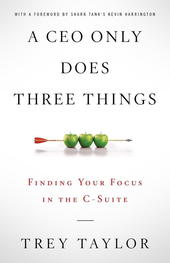 A CEO Only Does Three Things