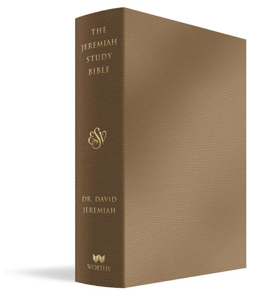 The Jeremiah Study Bible, ESV, Bronze LeatherLuxe