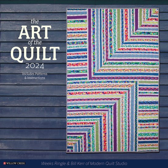 Art of the Quilt 2024 12 X 12 Wall Calendar